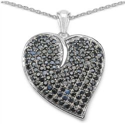 SAPPHIRE STERLING PENDANT