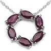 Image 1 : RUBY STERLING PENDANT