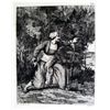 Image 1 : Eugene Delacroix "Un Indien en embuscade" Etching