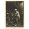 Image 1 : Jean-Leon Gerome | Stephen J. Ferris etching "The Old Clothes Dealer, Cairo"