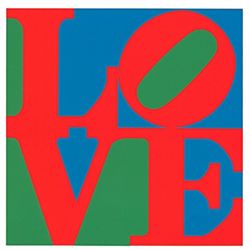 Robert Indiana LOVE Silkscreen