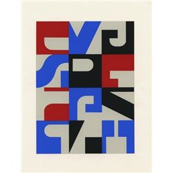 Norman Ives Silkscreen, 1967