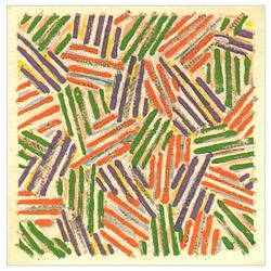 Jasper Johns (Invitation to Screenprints)