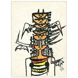 Wifredo Lam Original Lithograph, 1979