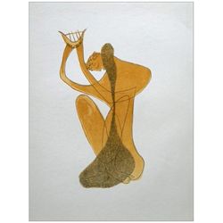 Henri Laurens original lithograph  Apollon 