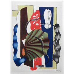 Fernand Leger lithograph "Nature morte" | Cubism