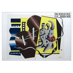 Fernand Leger lithograph "Composition avec figures" | Cubism