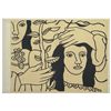 Image 1 : Fernand Leger lithograph "Deux figures et une fleur" edition of 1000