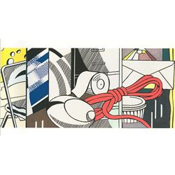 Roy Lichtenstein  Study for Greene Street Mural 