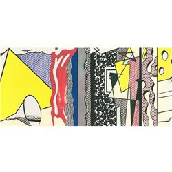 Roy Lichtenstein "Study for Greene Street Mural"