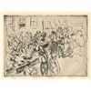 Image 1 : Max Liebermann "Amsterdam Jewish Quarter" original etching