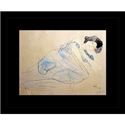 Rodin Erotic Sketch Lithograph