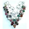 Image 1 : Tourmaline & Pearl Necklace