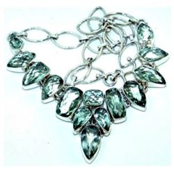 Green Amethyst Necklace