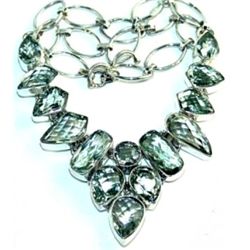 Green Amethyst Necklace