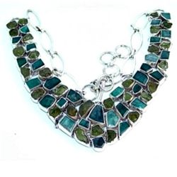 Emerald & Peridot Necklace