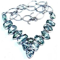 Green Amethyst Necklace