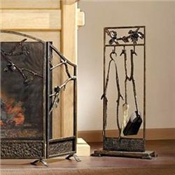 PINECONE FIREPLACE TOOL SET