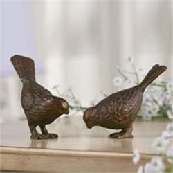 SET BIRD SCULPTURES