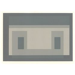 Albers Silkscreen "Homage To The Square" 1968