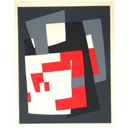 Andre Bloc Color Silkscreen, 1954