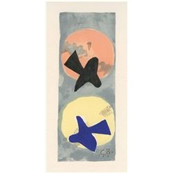 Georges Braque Lithograph "Oiseau"