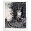Image 1 : Jean-Baptiste Corot Etching "Environ de Brest"