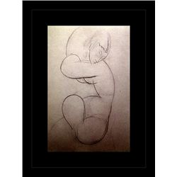 Amedeo Modigliani Erotic Sketch Lithograph