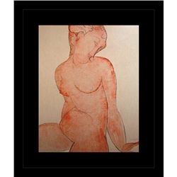 Amedeo Modigliani Erotic Sketch Lithograph
