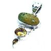Image 1 : Stichtite & Citrine Pendant