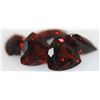 Image 1 : 6.88 CTW TRILLION CUT GARNET 7MM (5)