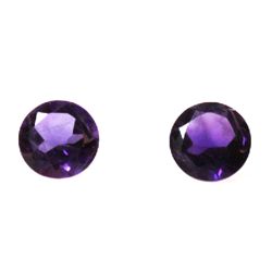 Natural 3.35ctw Amethyst Round Stone 8x8 (2)