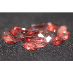5.69 CTW MARQUISE GARNET 3X6MM (20)