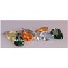 Image 2 : 8.10 CTW MIX SAPPHIRE PEARSHAPE 5X7mm