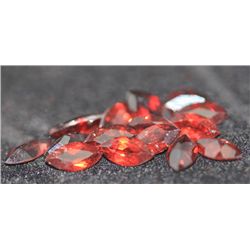 7.09 CTW MARQUISE GARNET 3.5X7MM (15)