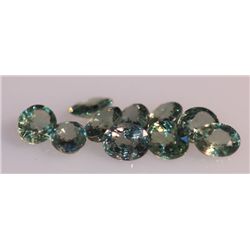 4.41 CTW MULTISAPPHIRE OVAL 5X4 mm