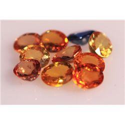 4.57 CTW MULTISAPPHIRE OVAL 5X4 mm