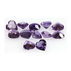 Natural Amethyst 4.18 Heart Shape ctw