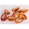 Image 2 : 3.55 CTW LIGHT ORANGE SAPPHIRE PEARSHAPE 4X6mm