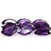 Image 1 : Natural Amethyst Gems 6.20 ctw Marque Cut
