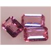 Image 2 : 0.94 CTW PINK SAPPHIRE EMERALDCUT 3X5mm