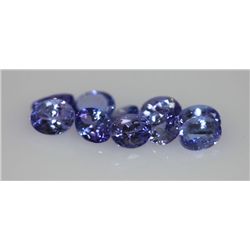 3.68 CTW TANZANITE OVAL 5X4MM