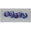 Image 1 : 3.68 CTW TANZANITE OVAL 5X4MM