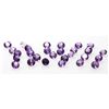 Image 1 : Natural 12.76ctw Amethyst Round Stone 4.5 to 8 (28)