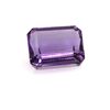 Image 1 : Natural Amethyst 3.91 ctw Emerald Cut