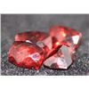Image 1 : 5.22 CTW CUSSION CHECKERED BOARD GARNET 5X7 MM (4)