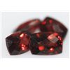 Image 2 : 5.22 CTW CUSSION CHECKERED BOARD GARNET 5X7 MM (4)