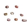 Image 1 : Natural 6.35ctw Bi-Color Tourmaline Mix Size (8) Stone