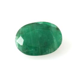 Natural 3.42ctw Emerald Oval Cut Stone