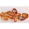 Image 1 : 4.86 CTW LIGHT ORANGE SAPPHIRE PEARSHAPE 4X6mm
